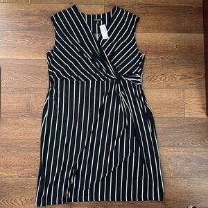 NWT Roz & Ali from Dressbarn 1X Sleeveless Knee Length Dress